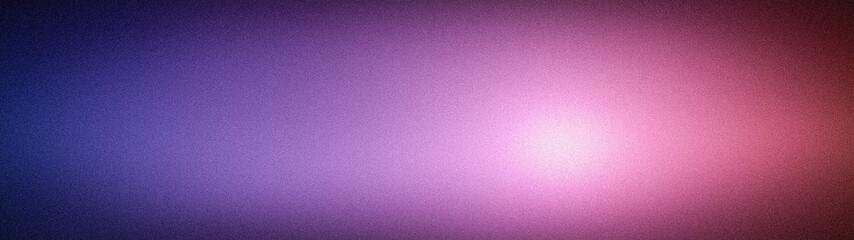 Fototapeta premium Abstract grainy gradient background with vibrant purple pink and blue neon tones