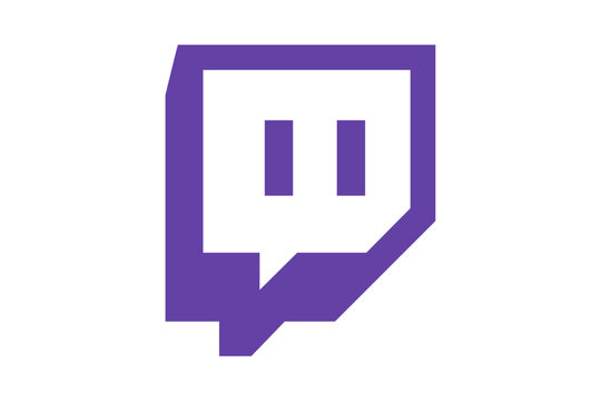 twitch logotype. twitch icon. twitch logo for website, smartphone, social, presentation etc.