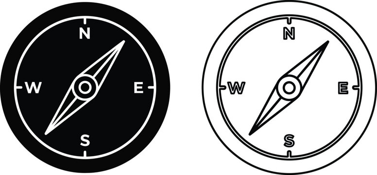 Compass rose designs: vintage compass designs, classic compass design, vintage compass Vector