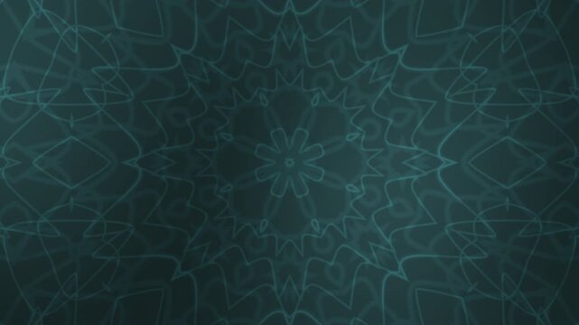 Symmetrical patterned design suitable for backgrounds, prints, textiles, and packaging. Dark blue backdrop adds elegant contrast to the design.