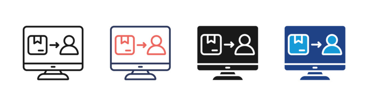 Rollout icon set multiple style collection