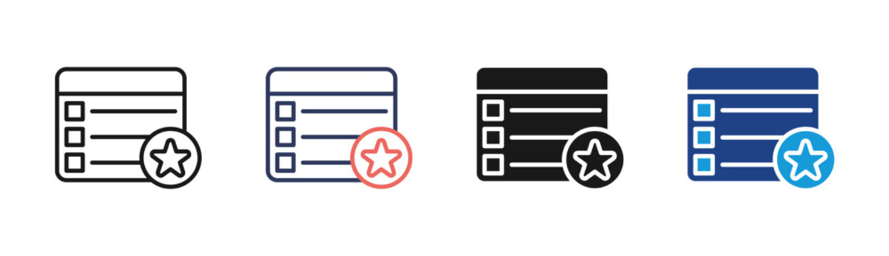 Feature icon set multiple style collection