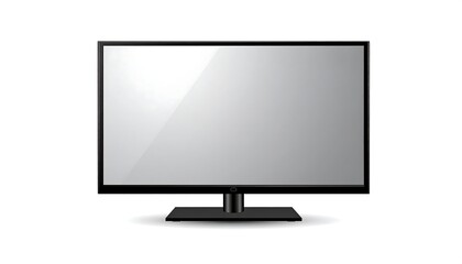 Fototapeta premium Modern Television Display - Sleek Design and High-Definition Screen.