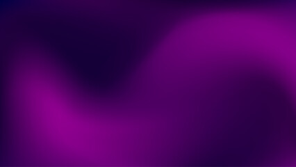 Naklejka premium Abstract dynamic dark purple liquid neon wave, blurred soft colorful gradient background. Gradient mesh. Modern template for design concepts, wallpapers, presentations, posters, prints and web. Vector