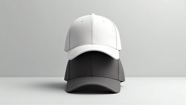 Flat bill cap