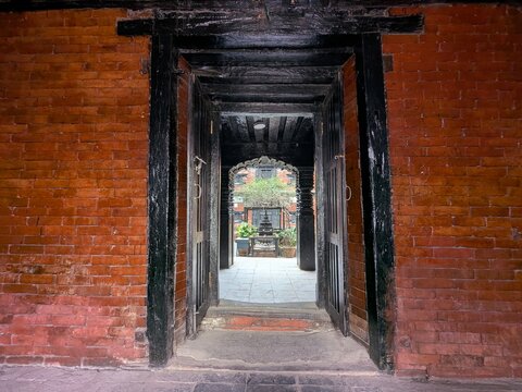 Residence of the Living Goddess (Kumari) Kathmandu, Nepal 