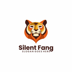 This striking logo features a stylized tiger's face with bold colors, symbolizing strength, stealth, and uniqueness, perfect for brands looking to make a memorable impact.