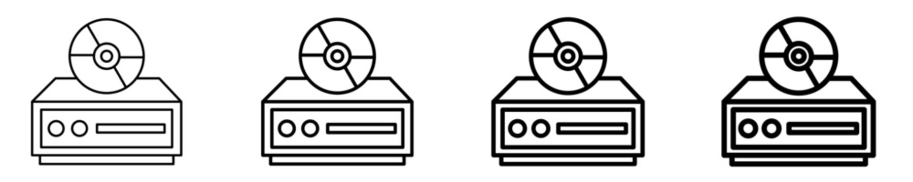 Bluray  Icon Set Different Style Collection