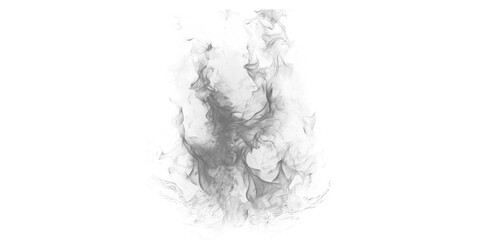 Dramatic white smoke swirls rising on black backgrounds providing an ethereal vapor texture for unique creative projects