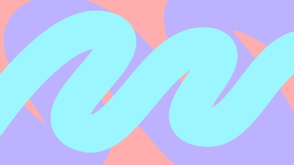 Obraz premium High resolution background in three colors of light blue, orange sage and lilac