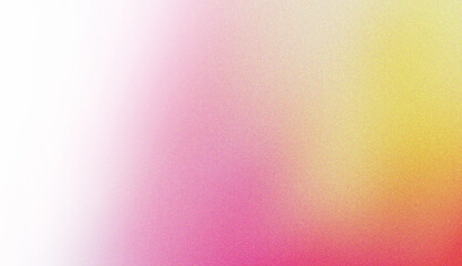 Obraz premium Grainy Abstract Gradient Background with Warm Pink and Yellow Tones