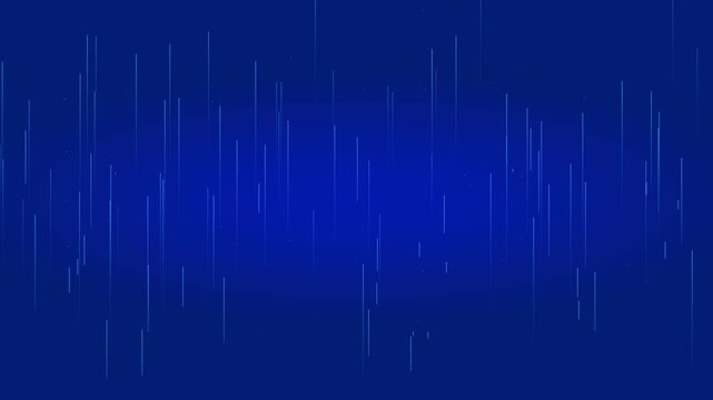 Global network technology blockchain connections background concept, Blue abstract background digital data with line and dots connect, Digital cyberspace background motion 4k