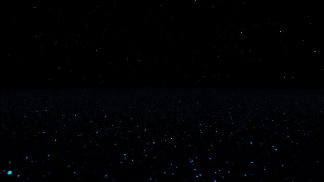 深海が宇宙空間のように見えるズームアウト映像