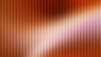 Obraz premium Bronze warm reeded glass texture with vibrant golden light diffusion. Ideal for creative digital art backgrounds and warm media surfaces.