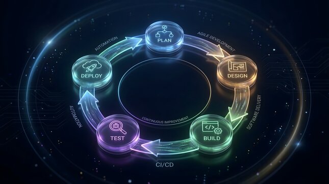 Agile Development and CI/CD Software Delivery Automation Lifecycle