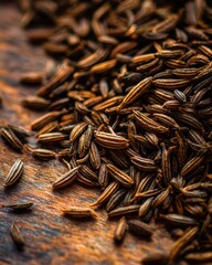 Pile Of Whole Cardamom Pods On Surface