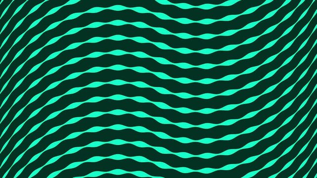 Wavy lines that repeat seamlessly in a modern and abstract teal background. Suitable for backgrounds, wallpapers, and textiles.
