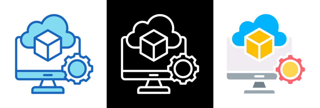 Virtual Machines triplestyle icon