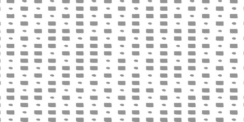 Fototapeta premium Geometric 3d metallic vector seamless pattern with dots creates a textured square tile backdrop for modern office building architecture and business wallpaper design