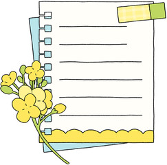Fototapeta premium sticky note memo collection isolated