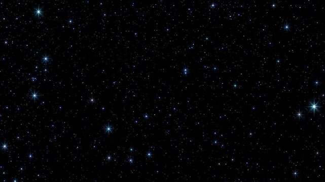 Starry Sky Background Materials