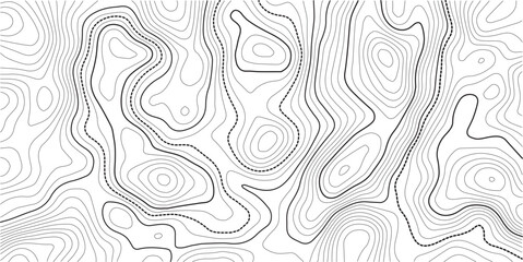 Topographic map background geographic line map with elevation assignments .Design materials. Print image, Abstract background. Vector illustration © MdNayebAli