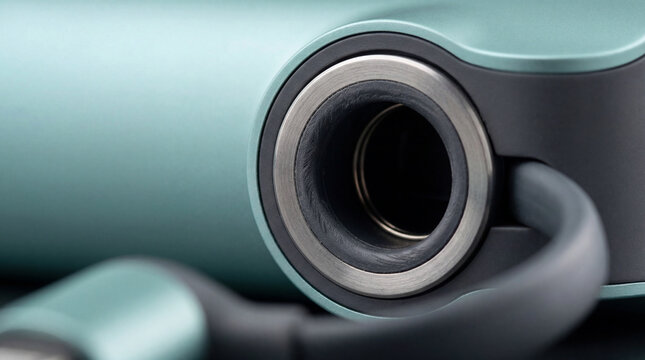 Charging cable retraction aperture in a modular hub housing with rubber gasket