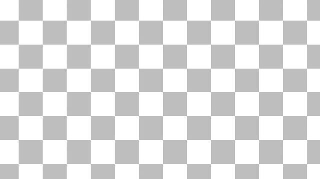 Abstract Checkerboard Pattern of Gray and White Squares for Background Design