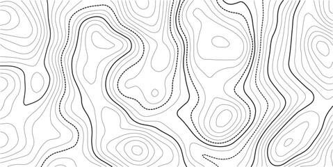 topographic line contour map background, geographic grid map, stock vector illustration. paper texture Imitation of a geographical map © Jannatul