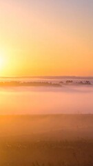 Fototapeta premium Golden Hour Serenity - A Tranquil Beach Sunset.