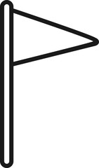 Soccer Corner Flag Icon © Nursayanti-images