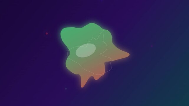abstract digital fluid animation
