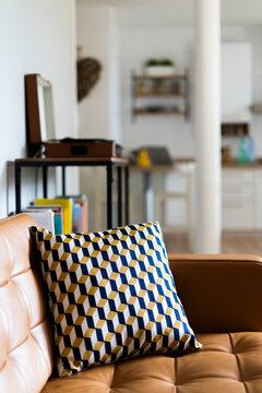 Cushion on a couch
