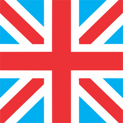 Obraz premium Union Jack Icon Vector