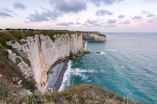 France, Normandy, Etretat, Cliffs