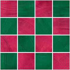 Fototapeta premium Seamless pattern colorful loft-style texture pattern for modern and tiled architectural concrete pattern.