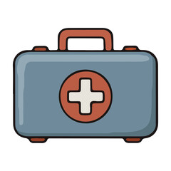 Obraz premium First Aid Kit Illustration