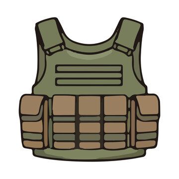 Tactical Vest Illustration