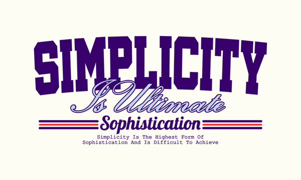 Retro typography college varsity motivational quote slogan print for jersey, t-shirt, or wall art design - Vector