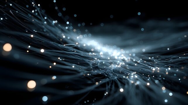 Glowing Quantum Nodes in a Super Cooled Dark Environment