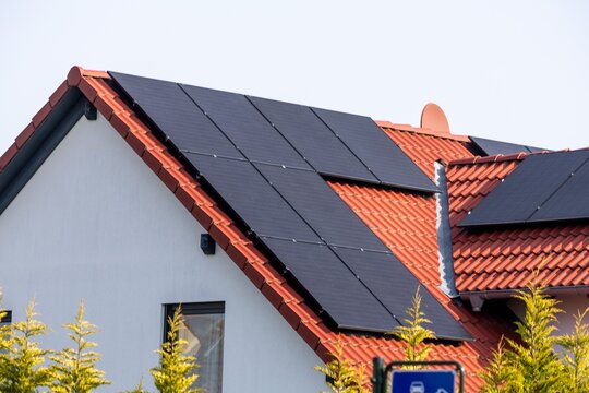 Wohnhaus mit Solarthermie f&uuml;r Heizung und Warmwasser
