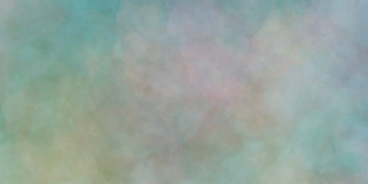 abstract colorful summer sky cloudy watercolor background.