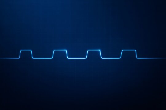 Capnograph ETCO₂ waveform graphic showing respiratory CO₂ patterns, ideal for anesthesia training, critical care education, and medical monitoring materials.