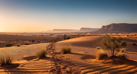 Desert scenery