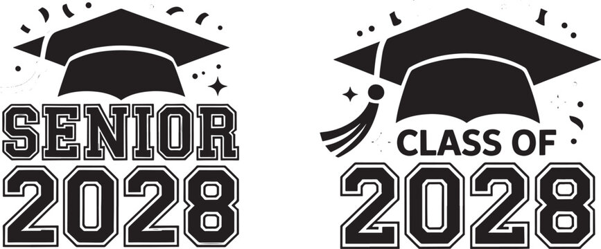 Graduation senior 2028 of 2028 graduation cap