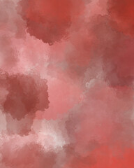 Fototapeta premium Abstract red textured cloud background with deep smoky gradients and soft organic shapes. Dramatic and emotional atmosphere creating a sense of intensity, passion and powerful energy.
