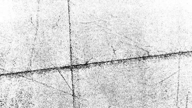 Abstract distressed photocopy texture with crossing scanner lines and organic analog grain, creating a raw xerox artifact effect. Isolated on transparent background for grunge overlays