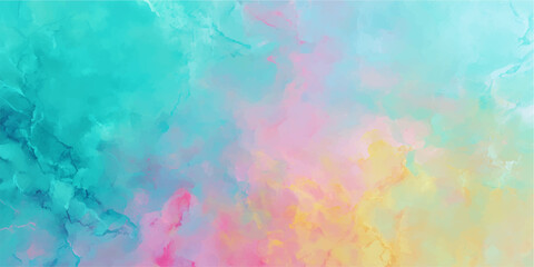 Abstract watercolor textures blend harmonious shades, creating a visually stunning backdrop. showcasing a vibrant palette with a smooth gradient.  © Graph Rover