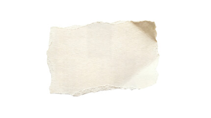 Obraz premium torn paper isolated on white background