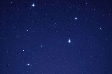 Obraz premium Starry night sky, infinite universe.